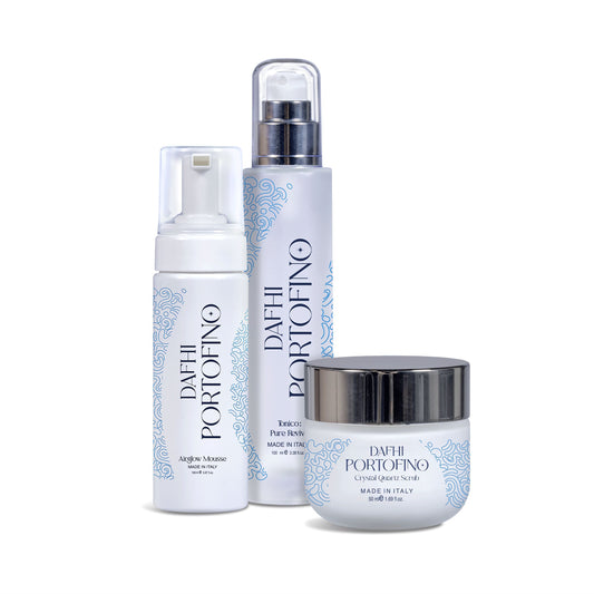 Coffret CLARITY WAVE - Mousse Nettoyante, Gommage et Tonique